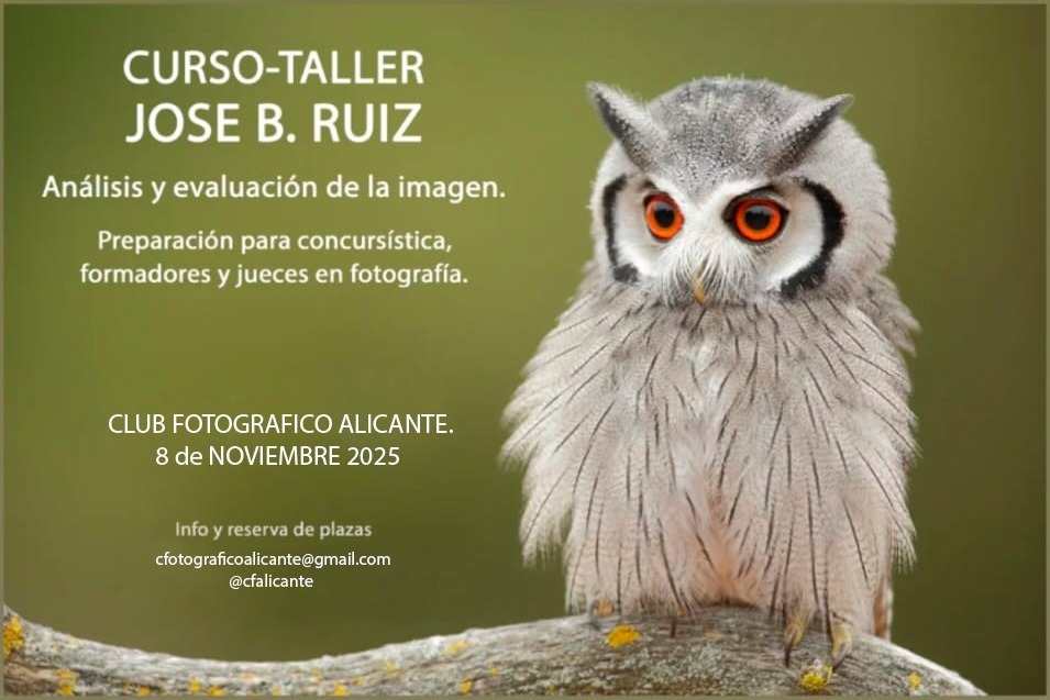 Taller de Fotografía impartido por José B. Ruiz